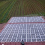 Dach mit integriertem Photovoltaiksystem